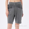 Summer High Street gewaschen verzweifelt Terry Shorts